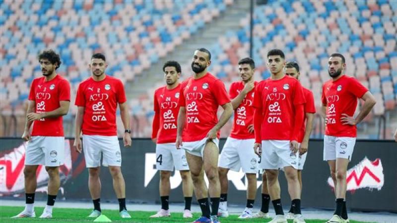 مران منتخب مصر الثلاثاء استعدادًا لبوركينا فاسو