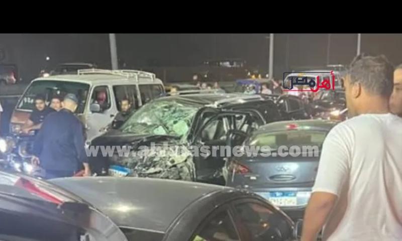إصابة 4 أشخاص في إنقلاب سيارة ملاكي في موكب عرس