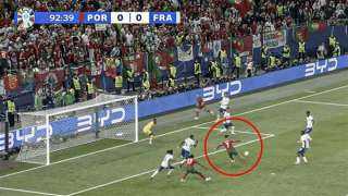 بشكل غريب، رونالدو يهدر هدفا محققا أمام فرنسا في يورو 2024 (فيديو)